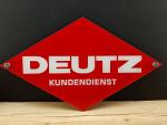 Deutz Kundendienst Werkstattschild